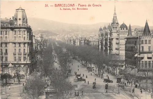 br107549 paseo de gracia barcelona spanien