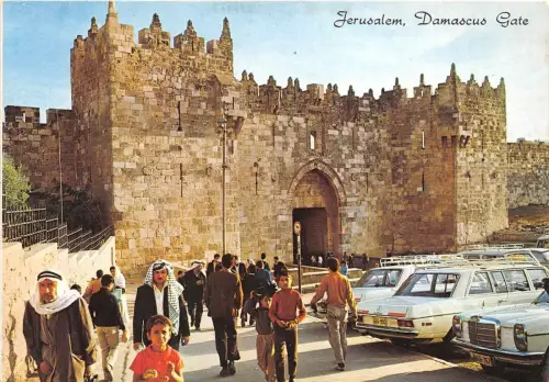 BR4166 Jerusalem Damscus Gate Wagenmöbel Israel