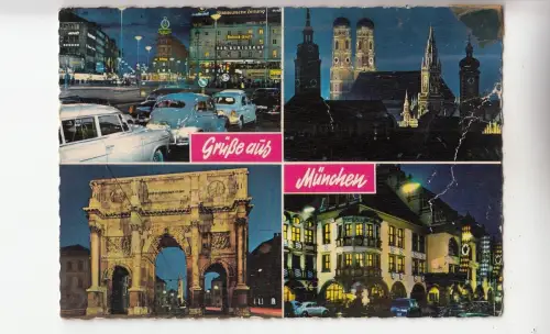 BF24081 münchen karlsplatz auto germany Vorder-/Rückbild