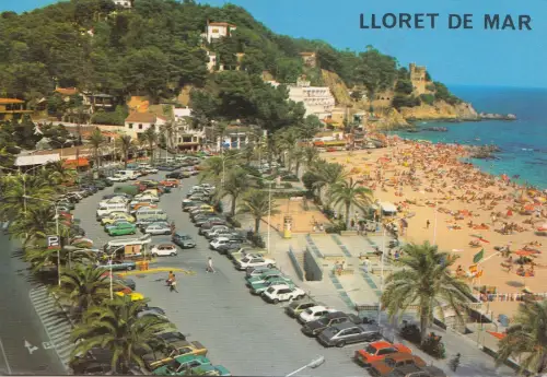 BF22894 lloret de mar car voiture spain front/back image