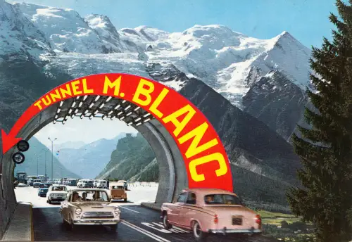 BF14924 Tunnel M Blanc Auto Frankreich Vorder-/Rückbild