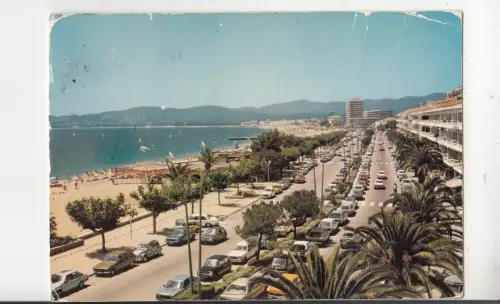 BF21808 frejus vue generale de frejus plage car france front/back image