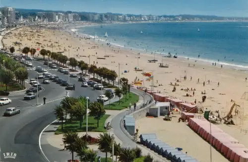 BF24869 car la baule vue generalede la plage france front/back image