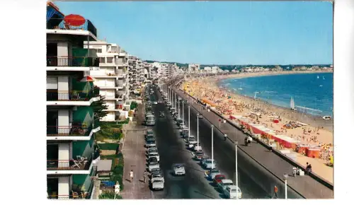 BF15755 la baule 44 la plus belle plage d europe car france front/back image