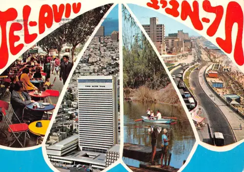 BG9483 Tel Aviv Multi Views Car Voiture Israel