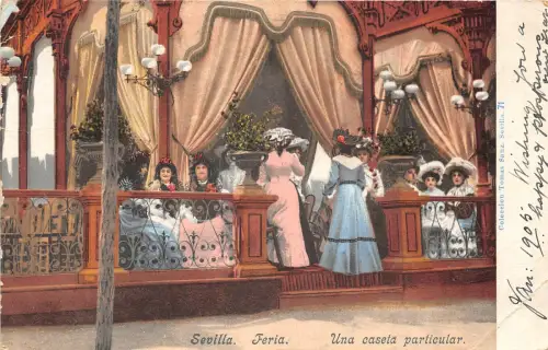 Lot261 sevilla feria una caseta spain