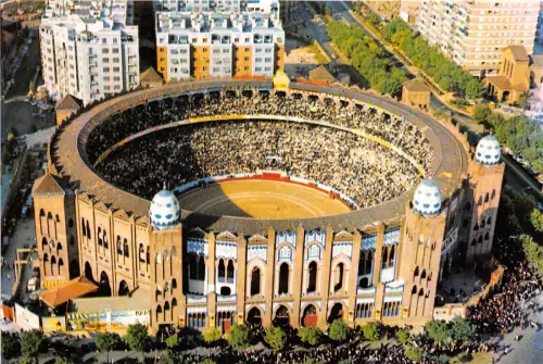 BF40398 plaza de toros monumental barcelona spain corrida toros bull taureau