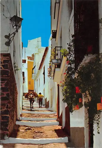 BF22553 almunecar granada calle tipica spain