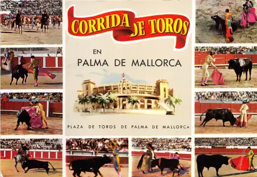 BF40409 en palma de mallorca spain plaza de toros corrida toros bull taureau
