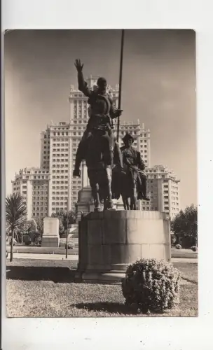 BF33339 madrid monumento a cervantes spain front/back image