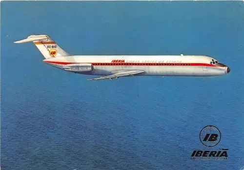 B71659 Iberia Jet Douglas DC-9 Flugzeug Spanien