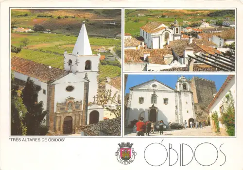 BR6365 Obidos Igreja de S Pedro portugal