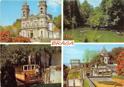 BR8571 Braga Ascects de Bom Jesus Multi Views Portugal