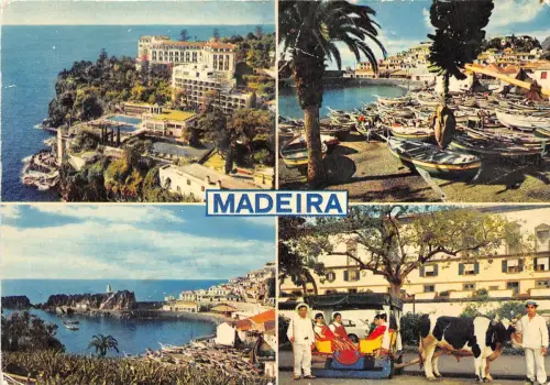 BR8902 Madeira quelques vues de Madere portugal