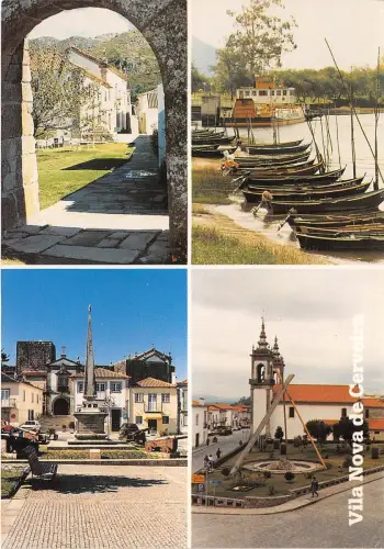 BR8570 Centro da Vila Interior do Castelo Igreja Matriz Ferry Boatt portugal