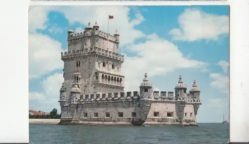 BF29361 lisboa torre de belem portugal front/back image