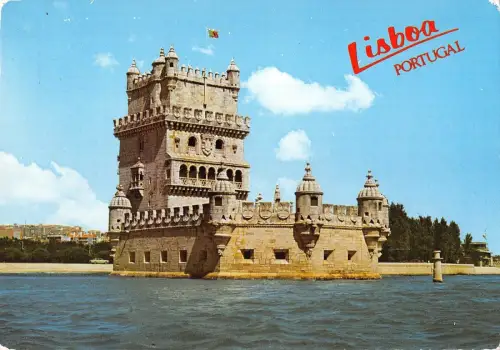 B96386 lisboa torre de belem portugal
