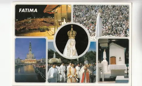 BF30510 fatima portugal santuario front/back image