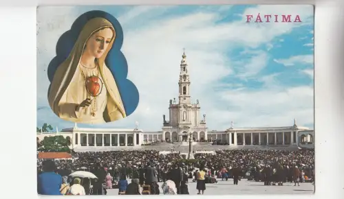 BF29145 fatima portugal prieres front/back image