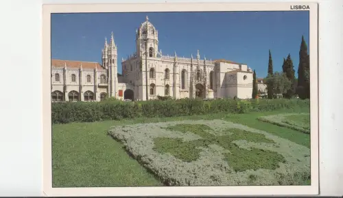 BF29316 lisboa mosteiro dos jeronimos portugal front/back image