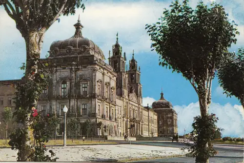 BF15083 marfa convento de mafra portugal front/back image