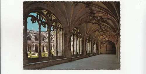 BF29081 lisboa mosteiro dos jeronimos portugal front/back image