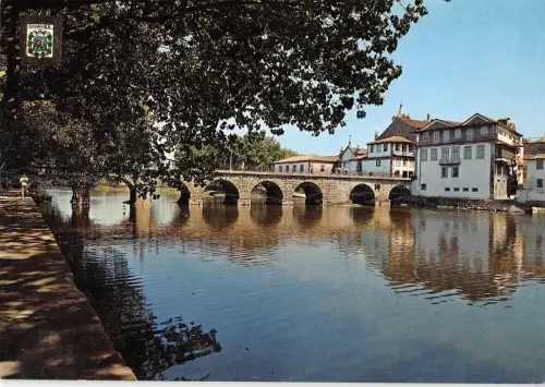BR49137 Chabes ponte romana sobre a rio tamega Portugal