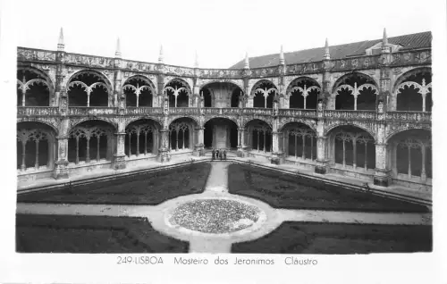 BR57153 mosteiro dos jeronimos claustro Lisboa Portugal