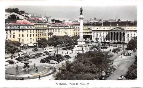 BR43018 Lisboa Praca d pedro IV Portugal