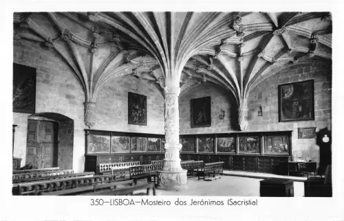 BR57148 Sacristia Mosteiro dos Jeronimos claustro Lisboa Portugal