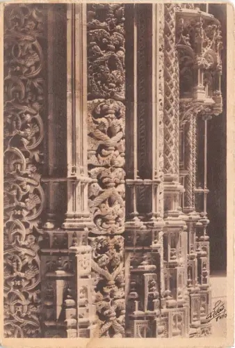BR9490 Batalha Detalhe do Portico das Capeles Incompletas Postkarte Portugal