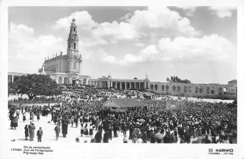 BG34363 fatima jour de peregrination Echtfoto Portugal