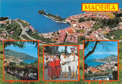 B108863 Portugal Madeira Die besten Aussichten Panorama Traditionelle Folklore