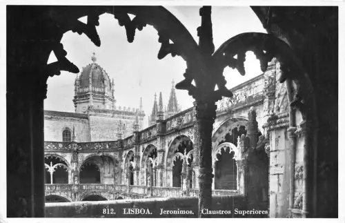 B94555 lisboa jerenimos claustros superiores echtfoto portugal
