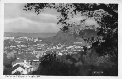 BR46588 Leiria vista parcial e o castelo Portugal