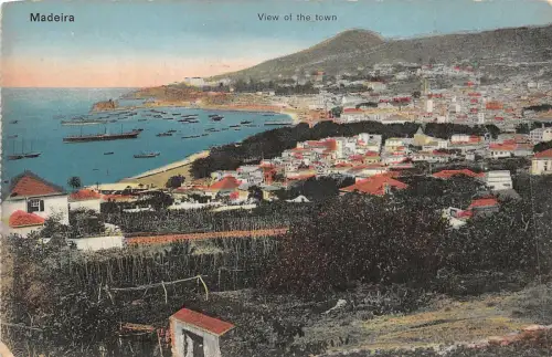 uk43029 Ansicht der Stadt Madeira Portugal