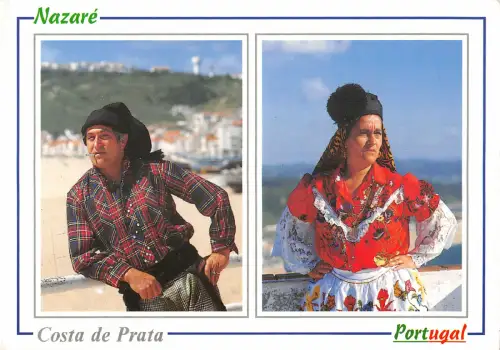 B108667 Portugal Nazare Trajo Tipico de Homem Costa de Prata Echtfoto UK