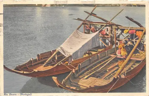 BR44459 Rio Duro Portugal Barcos rabelos portugal