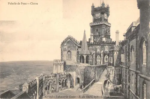 B107082 Portugal Palacio da Pena Cintra Tabacaria Costa
