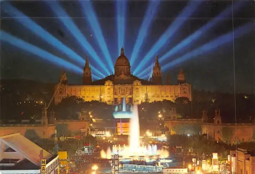 BF1284 barcelona parque de montjuich Spanien