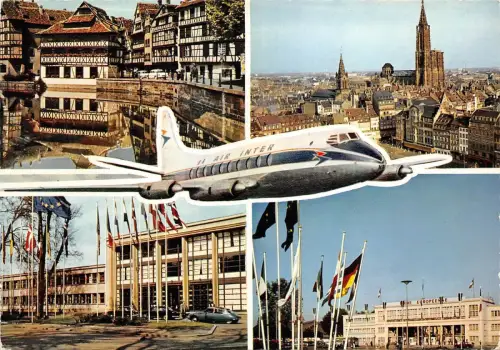 Br44752 Strasbourg Air Inter Flugzeug Flugzeug
