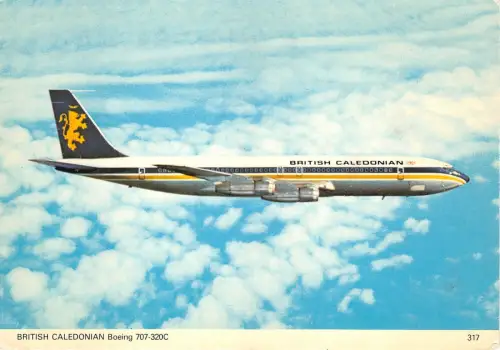 Lot228 Flugzeug Flugzeug British Caledonian Airways Boeing 707 UK Aircraft