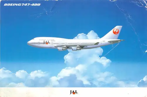 Lot282 Flugzeug Airplane Boeing 747 400 Japan Airlines
