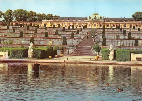 B75859 potsdam schloss sanssouci germany