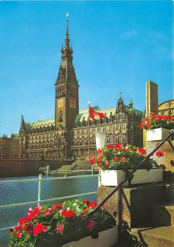 BR15040 Hamburg Rathaus Germany