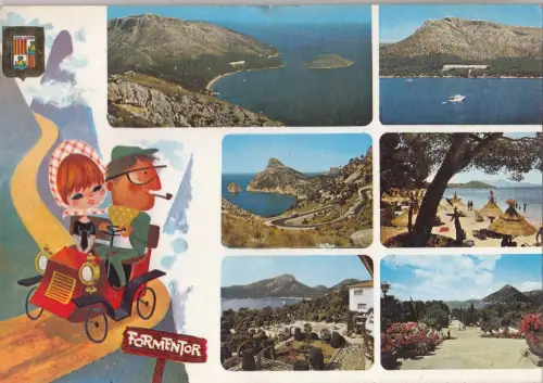 BF22971 mallorca formentor spain front/back image
