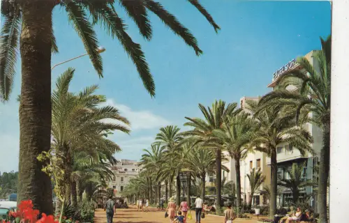 BF29388 lloret de mar vista paseo verdaguer spain front/back image