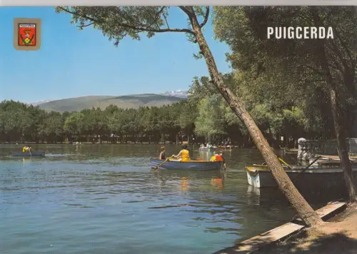 BF22953 puigcerda girona llac spain front/back image