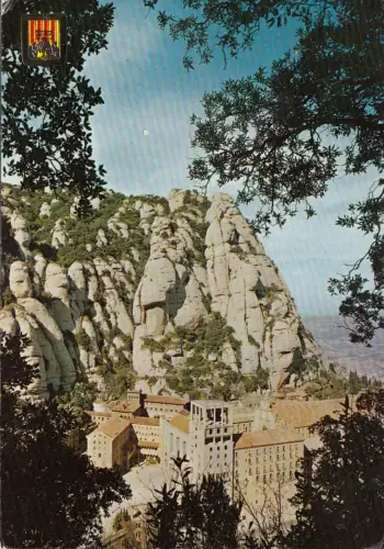 BF29784 monterrat vista del santuario desde fray gari spain front/back image