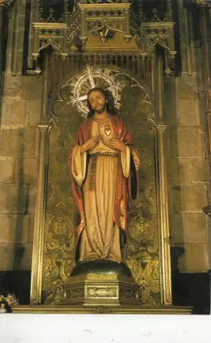BF12727 catedral barcelona sagrat cor de jesus spanien front/back image